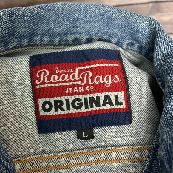 Vintage Road Rags Denim Jacket - Picture 8 of 10